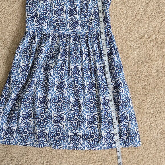 Tile print dress with POCKETS - Picture 9 of 11